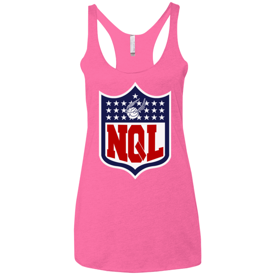 T-Shirts Vintage Pink / X-Small NQL Women's Triblend Racerback Tank