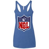 T-Shirts Vintage Royal / X-Small NQL Women's Triblend Racerback Tank