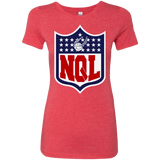 T-Shirts Vintage Red / Small NQL Women's Triblend T-Shirt