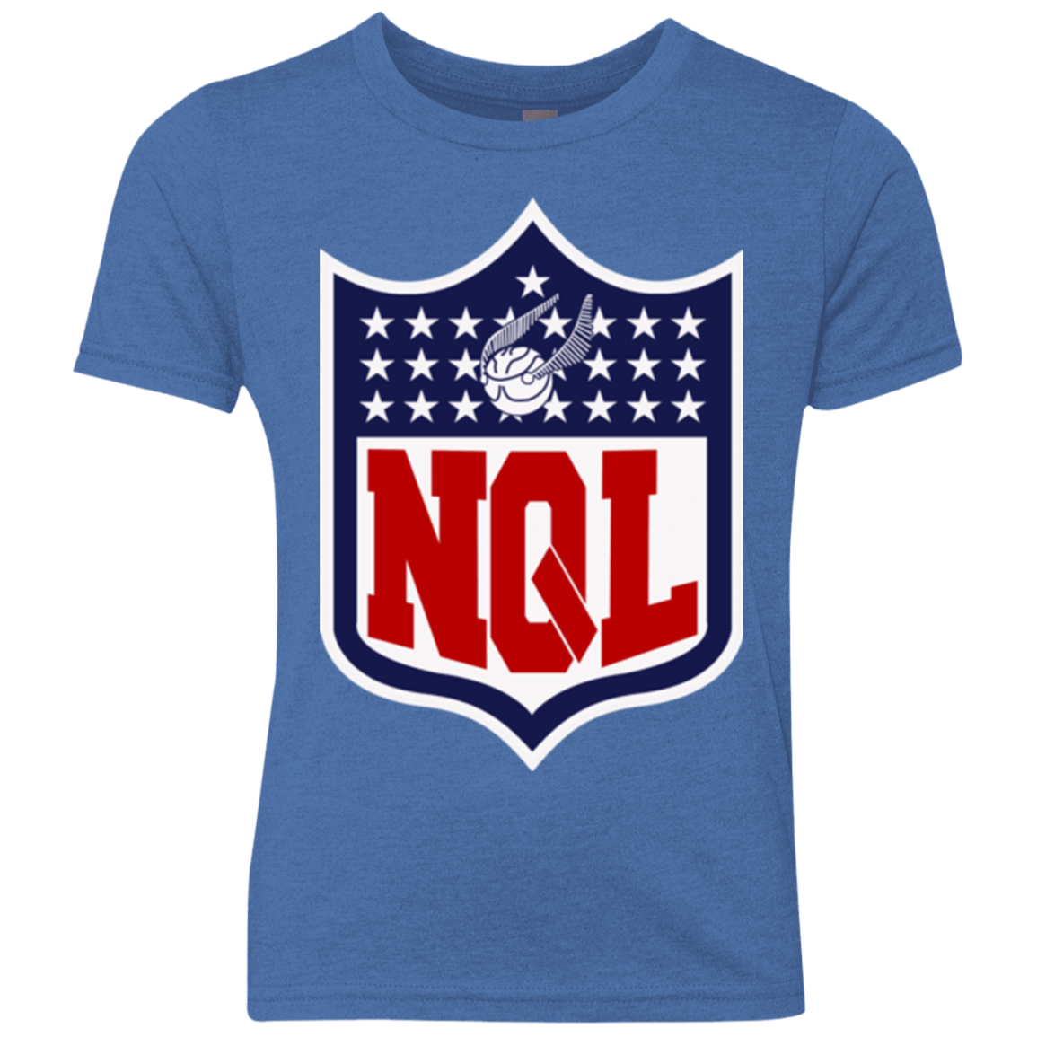 T-Shirts Vintage Royal / YXS NQL Youth Triblend T-Shirt