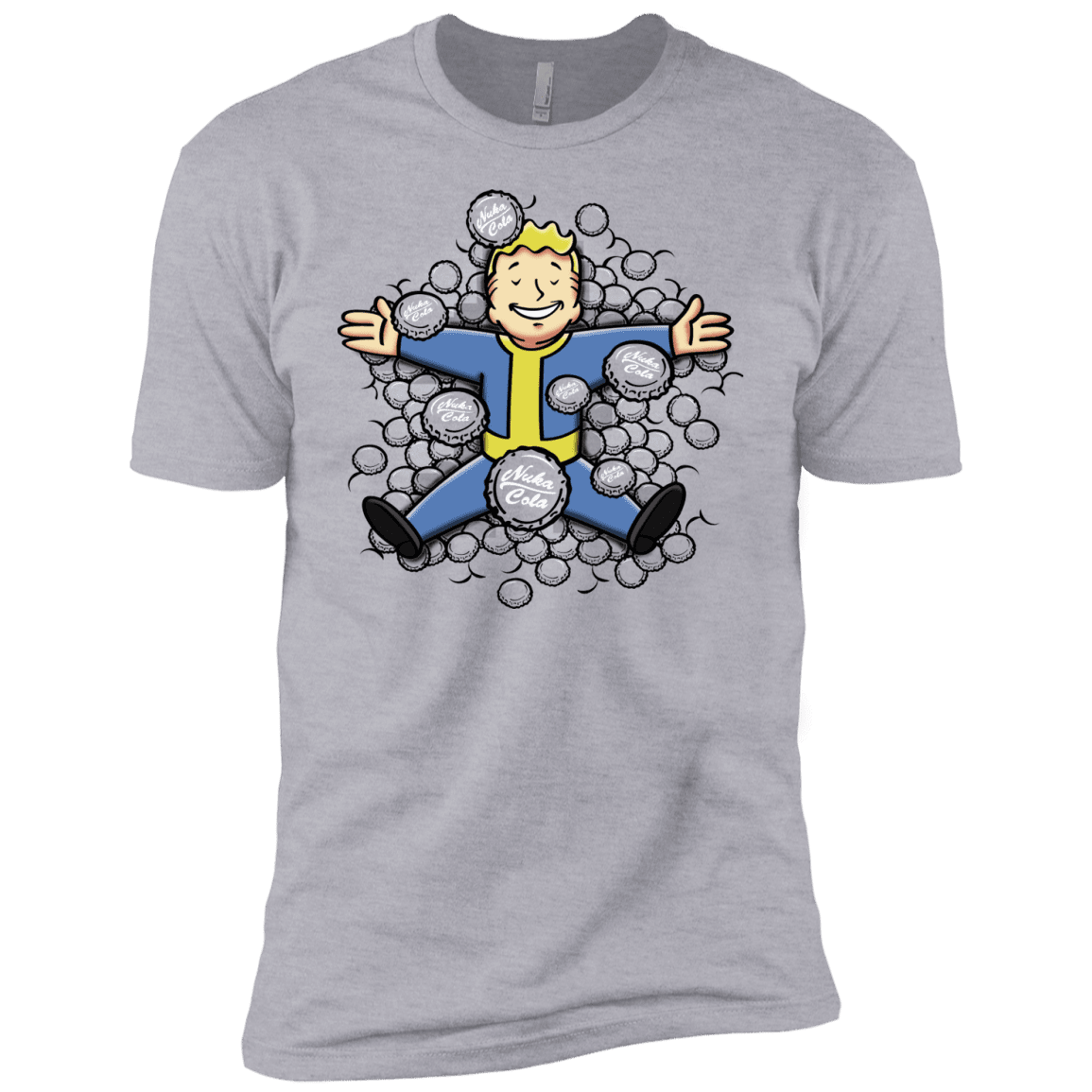 T-Shirts Heather Grey / YXS Nuclear Beauty Boys Premium T-Shirt