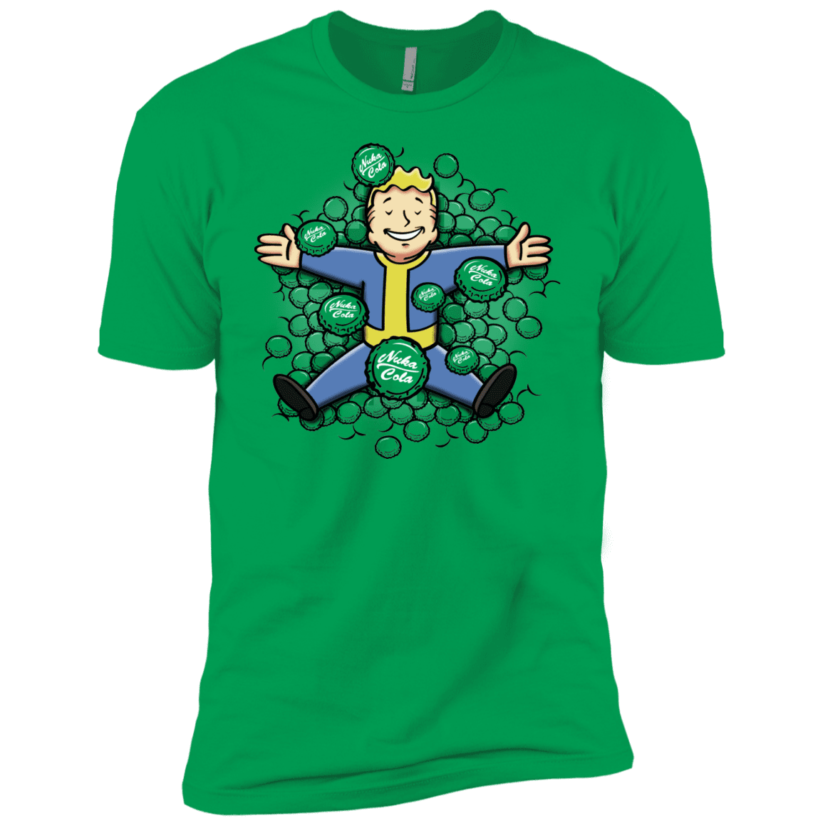 T-Shirts Kelly Green / YXS Nuclear Beauty Boys Premium T-Shirt