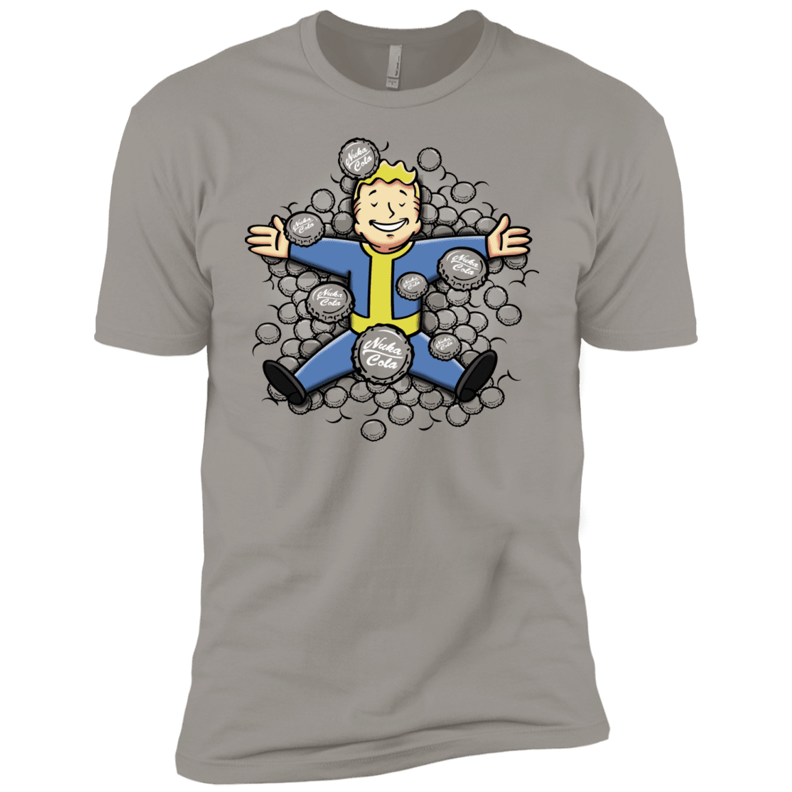 T-Shirts Light Grey / YXS Nuclear Beauty Boys Premium T-Shirt
