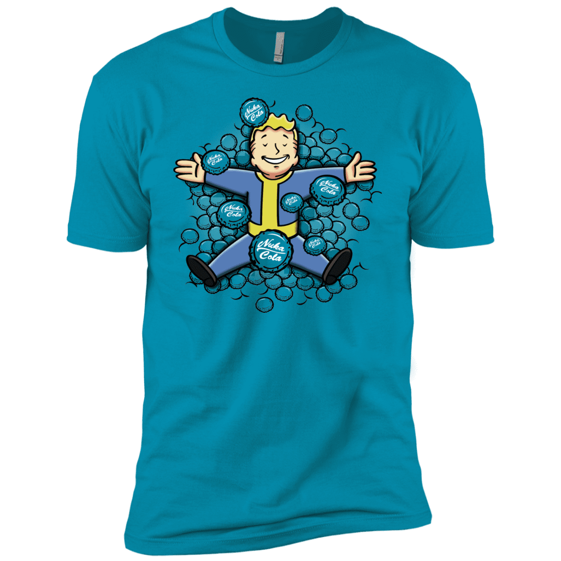 T-Shirts Turquoise / YXS Nuclear Beauty Boys Premium T-Shirt