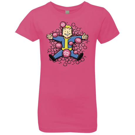 T-Shirts Hot Pink / YXS Nuclear Beauty Girls Premium T-Shirt