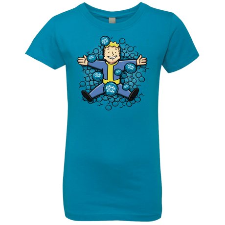 T-Shirts Turquoise / YXS Nuclear Beauty Girls Premium T-Shirt
