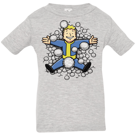 T-Shirts Heather Grey / 6 Months Nuclear Beauty Infant Premium T-Shirt
