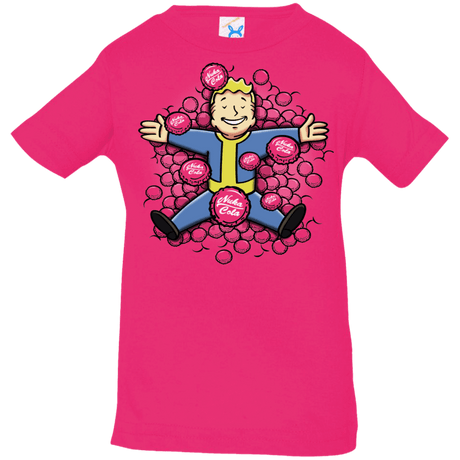 T-Shirts Hot Pink / 6 Months Nuclear Beauty Infant Premium T-Shirt