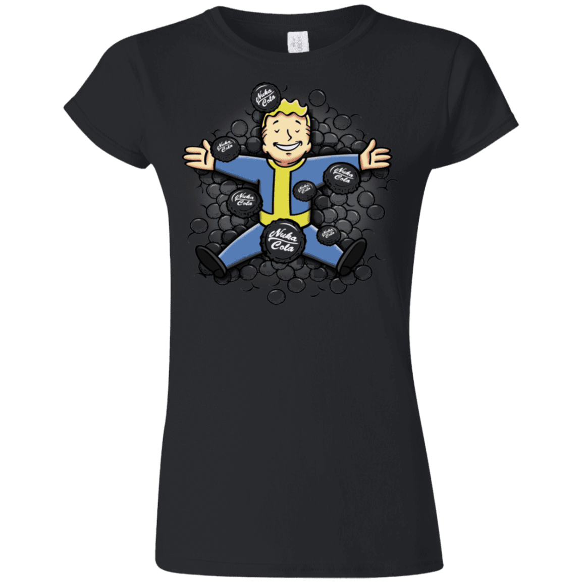 T-Shirts Black / S Nuclear Beauty Junior Slimmer-Fit T-Shirt