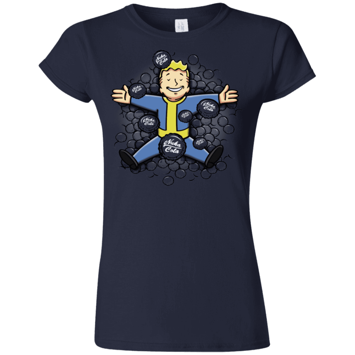 T-Shirts Navy / S Nuclear Beauty Junior Slimmer-Fit T-Shirt