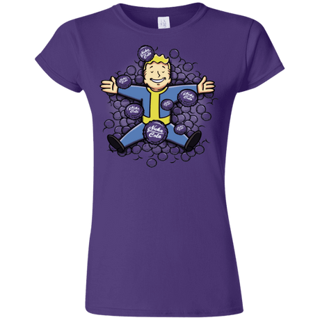 T-Shirts Purple / S Nuclear Beauty Junior Slimmer-Fit T-Shirt