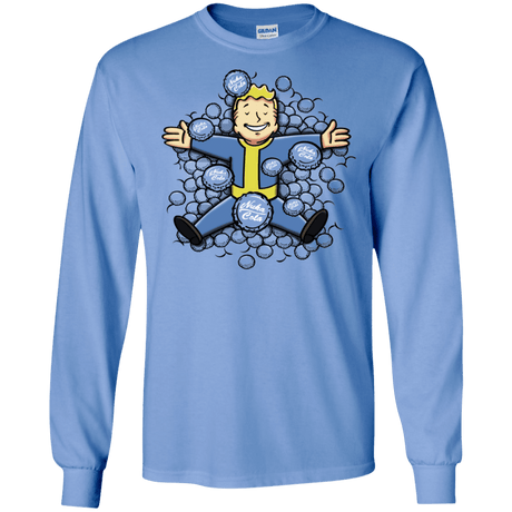 T-Shirts Carolina Blue / S Nuclear Beauty Men's Long Sleeve T-Shirt