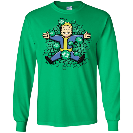 T-Shirts Irish Green / S Nuclear Beauty Men's Long Sleeve T-Shirt