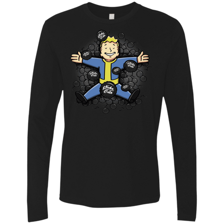 T-Shirts Black / S Nuclear Beauty Men's Premium Long Sleeve