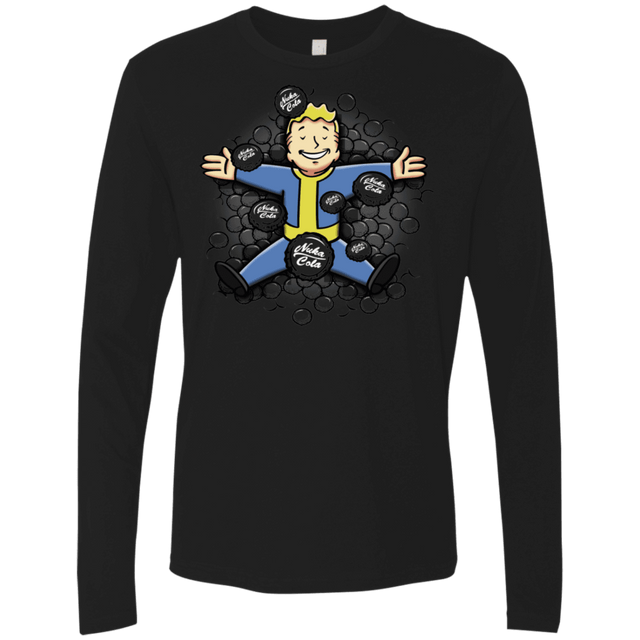 T-Shirts Black / S Nuclear Beauty Men's Premium Long Sleeve