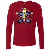 T-Shirts Cardinal / S Nuclear Beauty Men's Premium Long Sleeve