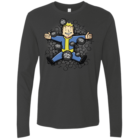 T-Shirts Heavy Metal / S Nuclear Beauty Men's Premium Long Sleeve