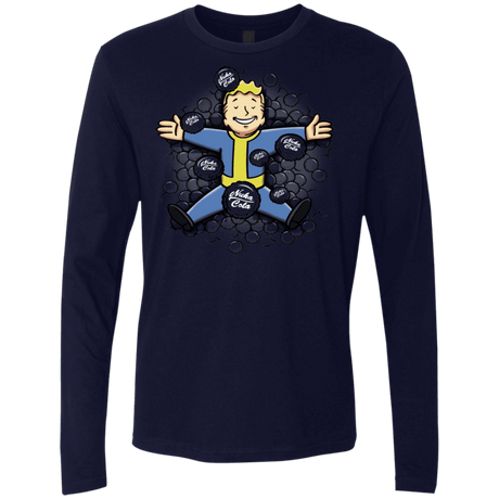 T-Shirts Midnight Navy / S Nuclear Beauty Men's Premium Long Sleeve