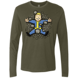 T-Shirts Military Green / S Nuclear Beauty Men's Premium Long Sleeve