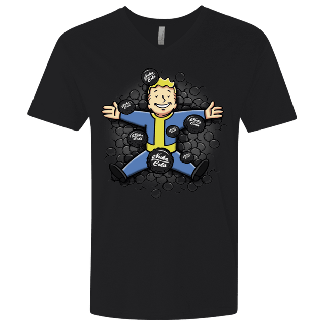 T-Shirts Black / X-Small Nuclear Beauty Men's Premium V-Neck