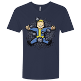 T-Shirts Midnight Navy / X-Small Nuclear Beauty Men's Premium V-Neck