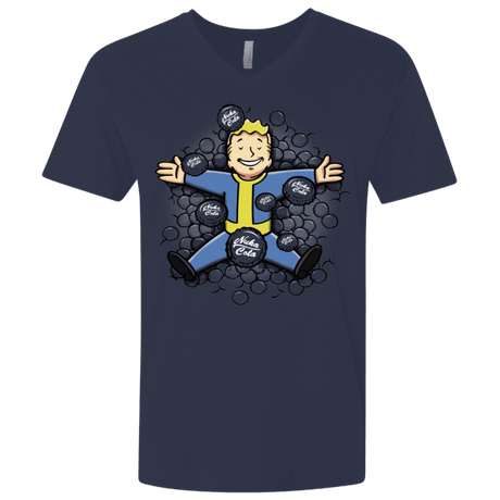 T-Shirts Midnight Navy / X-Small Nuclear Beauty Men's Premium V-Neck