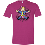 T-Shirts Antique Heliconia / S Nuclear Beauty Men's Semi-Fitted Softstyle