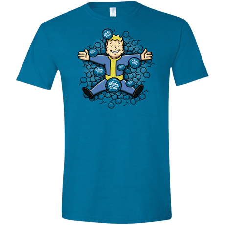 T-Shirts Antique Sapphire / S Nuclear Beauty Men's Semi-Fitted Softstyle