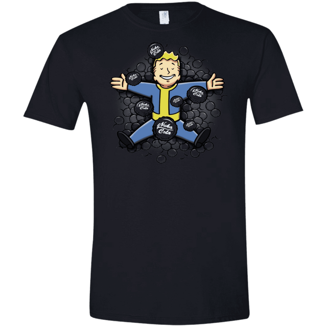 T-Shirts Black / X-Small Nuclear Beauty Men's Semi-Fitted Softstyle