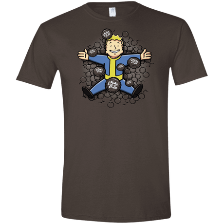 T-Shirts Dark Chocolate / S Nuclear Beauty Men's Semi-Fitted Softstyle