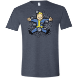 T-Shirts Heather Navy / S Nuclear Beauty Men's Semi-Fitted Softstyle