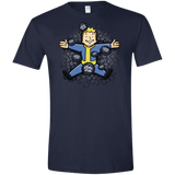 T-Shirts Navy / X-Small Nuclear Beauty Men's Semi-Fitted Softstyle