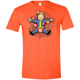 T-Shirts Orange / S Nuclear Beauty Men's Semi-Fitted Softstyle