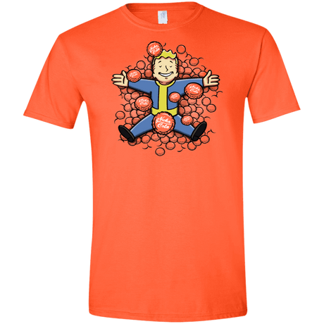 T-Shirts Orange / S Nuclear Beauty Men's Semi-Fitted Softstyle