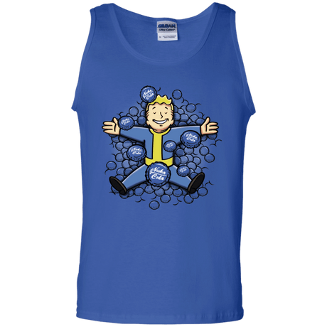 T-Shirts Royal / S Nuclear Beauty Men's Tank Top