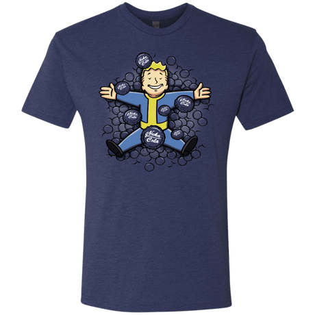 T-Shirts Vintage Navy / S Nuclear Beauty Men's Triblend T-Shirt