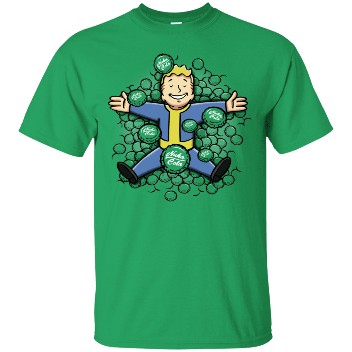 T-Shirts Irish Green / S Nuclear Beauty T-Shirt