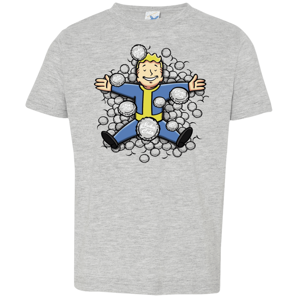 T-Shirts Heather Grey / 2T Nuclear Beauty Toddler Premium T-Shirt