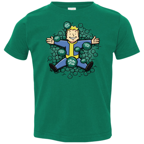 T-Shirts Kelly / 2T Nuclear Beauty Toddler Premium T-Shirt