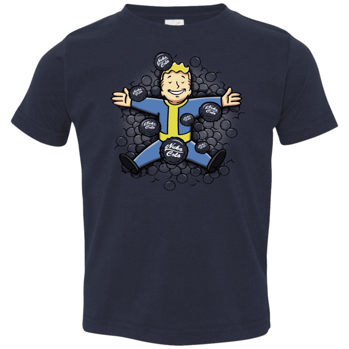 T-Shirts Navy / 2T Nuclear Beauty Toddler Premium T-Shirt