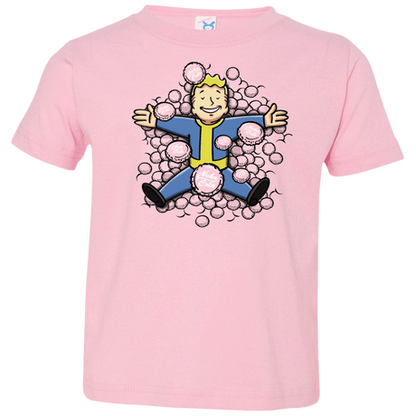 T-Shirts Pink / 2T Nuclear Beauty Toddler Premium T-Shirt