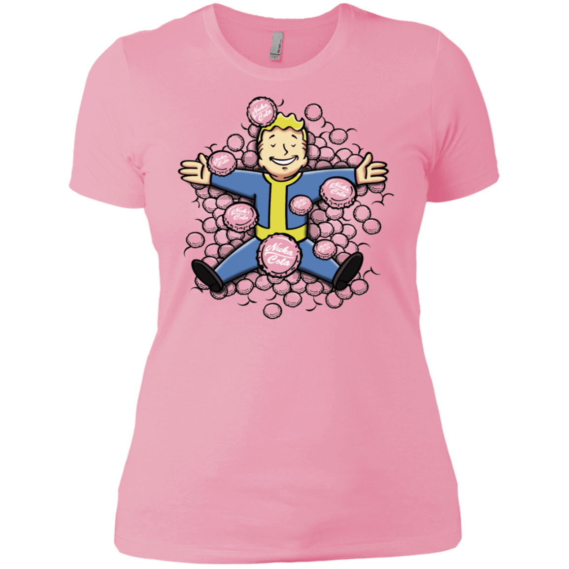 T-Shirts Light Pink / X-Small Nuclear Beauty Women's Premium T-Shirt