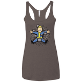 T-Shirts Macchiato / X-Small Nuclear Beauty Women's Triblend Racerback Tank