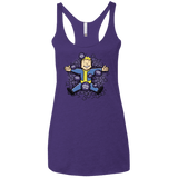 T-Shirts Purple Rush / X-Small Nuclear Beauty Women's Triblend Racerback Tank