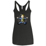 T-Shirts Vintage Black / X-Small Nuclear Beauty Women's Triblend Racerback Tank