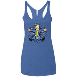 T-Shirts Vintage Royal / X-Small Nuclear Beauty Women's Triblend Racerback Tank