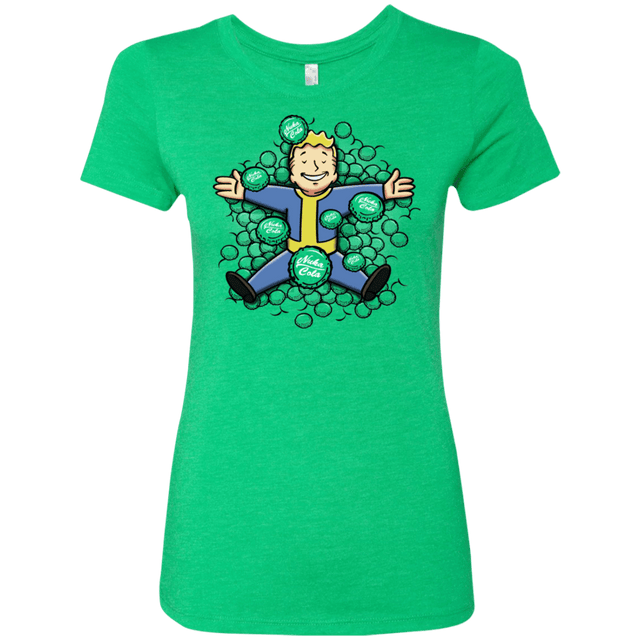 T-Shirts Envy / S Nuclear Beauty Women's Triblend T-Shirt