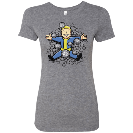 T-Shirts Premium Heather / S Nuclear Beauty Women's Triblend T-Shirt