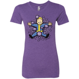 T-Shirts Purple Rush / S Nuclear Beauty Women's Triblend T-Shirt