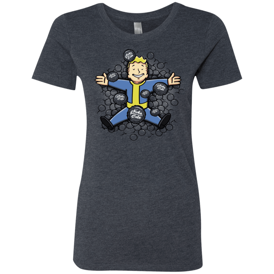 T-Shirts Vintage Navy / S Nuclear Beauty Women's Triblend T-Shirt